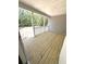 A back porch view of a wooded lot at 144 Craft Ln, Round O, SC 29474