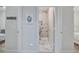 Elegant bathroom with a marble tiled shower and floors creating a luxurious spa-like experience at 16 Oakwood Ln, Edisto Island, SC 29438