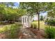 Scenic walking path with a swing under a pergola, surrounded by lush greenery at 165 Village Ponds Dr, Summerville, SC 29483
