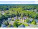 A residential area has houses nestled amongst greenery and a clear blue sky at 180 Willowbend Ln, Summerville, SC 29485