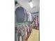 Organized walk-in closet with plenty of hanging space for clothing and accessories at 180 Willowbend Ln, Summerville, SC 29485