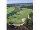 Expansive aerial view of golf course with water features, bunkers, and lush landscaping at 1971 N North Creek Dr, Mount Pleasant, SC 29466