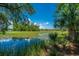 Stunning waterfront view, offering a serene escape with lush greenery, calm waters, and a beautiful skyline at 1971 N North Creek Dr, Mount Pleasant, SC 29466