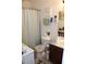 Bathroom with a toilet, shower, and vanity with storage at 207 Short Woods Ct, Summerville, SC 29486