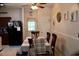 Cozy dining area featuring a table and chairs, adjacent to the kitchen at 207 Short Woods Ct, Summerville, SC 29486