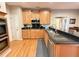 Stylish kitchen showcases modern appliances and ample counter space for cooking at 213 Ashmont Dr, Wando, SC 29492