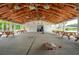 Community pavilion with multiple tables, picnic benches, and games at 233 Camber Rd, Huger, SC 29450