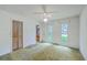 Bedroom featuring a fan and view of the backyard at 312 Woodward Blvd, Summerville, SC 29483