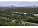 Aerial view of the property and location relative to Downtown Charleston and Folly Beach at 340 Stefan Dr, Charleston, SC 29412