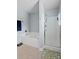 The bathroom is equipped with a soaking tub and a separate glass-enclosed shower at 340 Stefan Dr, Charleston, SC 29412