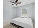 Bright bedroom with a ceiling fan and a large window offering natural light at 340 Stefan Dr, Charleston, SC 29412