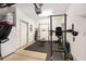 Garage features home gym equipment at 4117 Rigsby Ln, Charleston, SC 29414