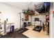 Garage home gym equipment at 4117 Rigsby Ln, Charleston, SC 29414