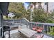 Outdoor deck with grill and outdoor seating, great for entertainment at 504 W Ashley Ave, Folly Beach, SC 29439
