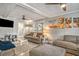 Comfortable living room featuring neutral tones, stylish furnishings, and ample natural light at 504 W Ashley Ave, Folly Beach, SC 29439