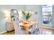 Stylish dining room with a modern table setting and elegant decor at 6159 Fieldstone Cir, Charleston, SC 29414