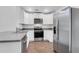Efficient kitchen featuring stainless steel appliances, sleek countertops, and ample storage at 715 Hilchot Dr, Summerville, SC 29486