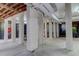 Spacious basement area featuring durable columns and an open design, offering versatility and ample storage at 932 Middle St, Sullivans Island, SC 29482