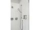 Sleek shower with multiple shower heads and modern fixtures, offering a spa-like experience at 992 Key Colony Ct, Mount Pleasant, SC 29464