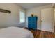 Bedroom featuring hardwood floors and a blue dresser at 104 Jackson Rd, Ladson, SC 29456
