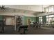 Bright gym area offering treadmills, stationary bikes, weights, and various other exercise machines at 105 Barker Street, Summerville, SC 29486