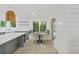 Eat-in kitchen showcasing a cozy breakfast nook and seamless flow to cooking area at 1075 Wayfarer Ln, Charleston, SC 29412