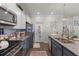Well-lit kitchen featuring granite countertops, stainless steel appliances, and stylish accents at 108 Rusting Link Rd, Summerville, SC 29483