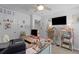 Well-appointed home office with a printer, shelving, and a practical, organized workspace at 108 Rusting Link Rd, Summerville, SC 29483