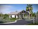Stunning entry gate with elegant design and lush landscaping at 109 Barker Street, Summerville, SC 29486