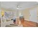 Comfortable living room featuring hardwood floors, bright natural light, and an inviting ambiance at 1111 Basildon Rd, Mount Pleasant, SC 29466