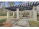 Pergola featuring swinging benches for community members at 1111 Basildon Rd, Mount Pleasant, SC 29466