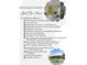 Informational flyer showcasing features of a 4400 square foot home with a pond, gourmet kitchen, and oversized garage at 1130 Plantation Overlook Dr, Moncks Corner, SC 29461