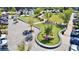Inviting outdoor gathering space with picnic tables, green turf areas and beautiful landscaping, for community connection at 1130 Plantation Overlook Dr, Moncks Corner, SC 29461