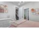 Charming bedroom with decor, ample lighting, and easy access to stairs and another room at 1130 Plantation Overlook Dr, Moncks Corner, SC 29461