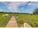 Marshfront view from a private wooden dock with easy access for fishing and recreation at 1468 N Relyea Ave, Charleston, SC 29412