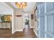 Inviting entryway featuring hardwood floors and a view to the exterior at 1468 N Relyea Ave, Charleston, SC 29412