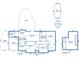 Detailed home floor plan showcases layout of the home's rooms, dimensions, and total square footage at 1468 N Relyea Ave, Charleston, SC 29412