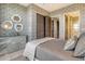 Bedroom featuring a queen-sized bed and large closet with adjacent bathroom at 149 Cooper River Dr, Mount Pleasant, SC 29464