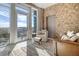 Living room with sleek flooring, neutral color palette, and balcony access at 149 Cooper River Dr, Mount Pleasant, SC 29464