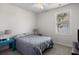 Cozy bedroom with a queen-size bed, soft carpet, and a bright window at 1682 Mermentau St, Mount Pleasant, SC 29466