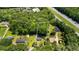 A beautiful residential property in a lush, wooded area, framed by a white boundary line at 1879 Richmond St, Charleston, SC 29407