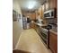 Functional kitchen featuring stainless steel appliances and ample storage at 207 Congaree River Dr, Summerville, SC 29485