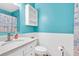 Full bathroom featuring a tub with shower, toilet, and vanity with a marble countertop at 208 Janice St, Goose Creek, SC 29445