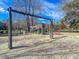 The playground has a wooden playset with swings and climbing structures at 2773 Forest Dew Ct, Charleston, SC 29414