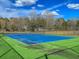 Well-maintained tennis courts with green and blue surfacing, surrounded by a secure fence at 2773 Forest Dew Ct, Charleston, SC 29414