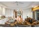 This living room has hardwood floors and an area to make drinks and store glasses at 3121 Marshgate Dr, Seabrook Island, SC 29455
