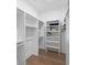 Spacious walk-in closet featuring custom shelving and ample storage for clothing and accessories at 3226 Waverly Ln, Johns Island, SC 29455