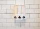 Bathroom wall with multi-liquid dispenser for shampoo, conditioner, and body wash at 3480 Johan Blvd, Johns Island, SC 29455