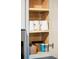 Well-organized kitchen cabinet with mug and spices for cooking needs at 3480 Johan Blvd, Johns Island, SC 29455