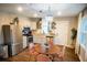 Charming kitchen with stainless appliances, wood countertops, and eat in breakfast area at 3480 Johan Blvd, Johns Island, SC 29455